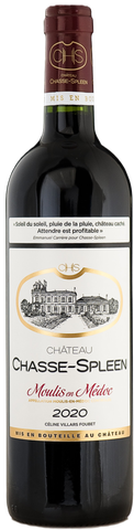 Bottle of Château Chasse-Spleen 2020