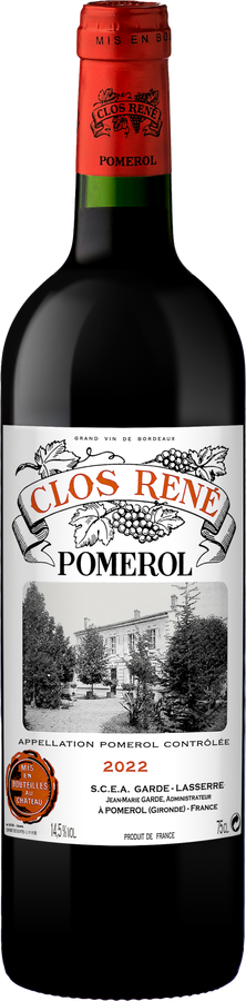 Bottle of Clos René 2022