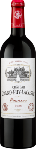Bottle of Château Grand-Puy-Lacoste 2025