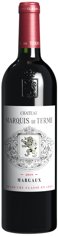 Bottle of Château Marquis de Terme 2019