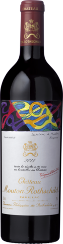 Bottle of Château Mouton Rothschild 2011