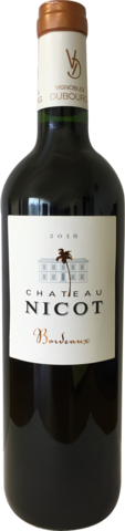 Bouteille Château Nicot 2018