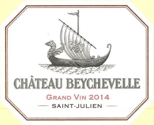 Étiquette Château Beychevelle 2014