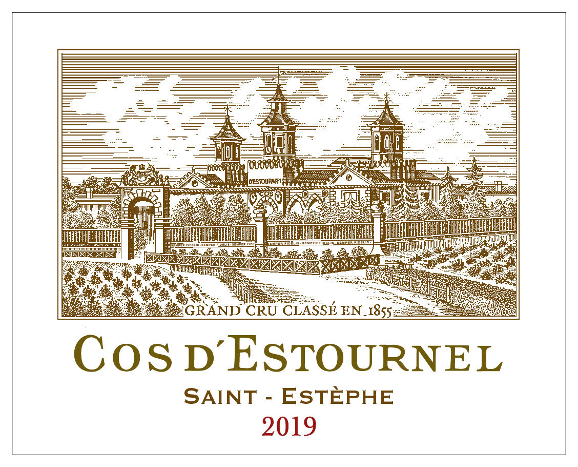 Étiquette Château Cos d'Estournel 2019