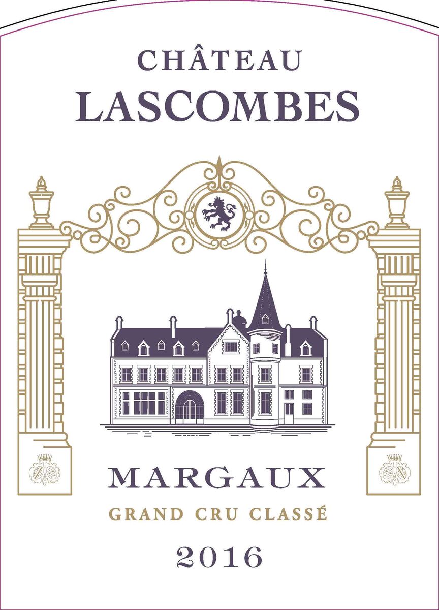 Étiquette Château Lascombes 2016