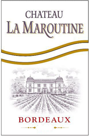 Étiquette Château La Maroutine 2011