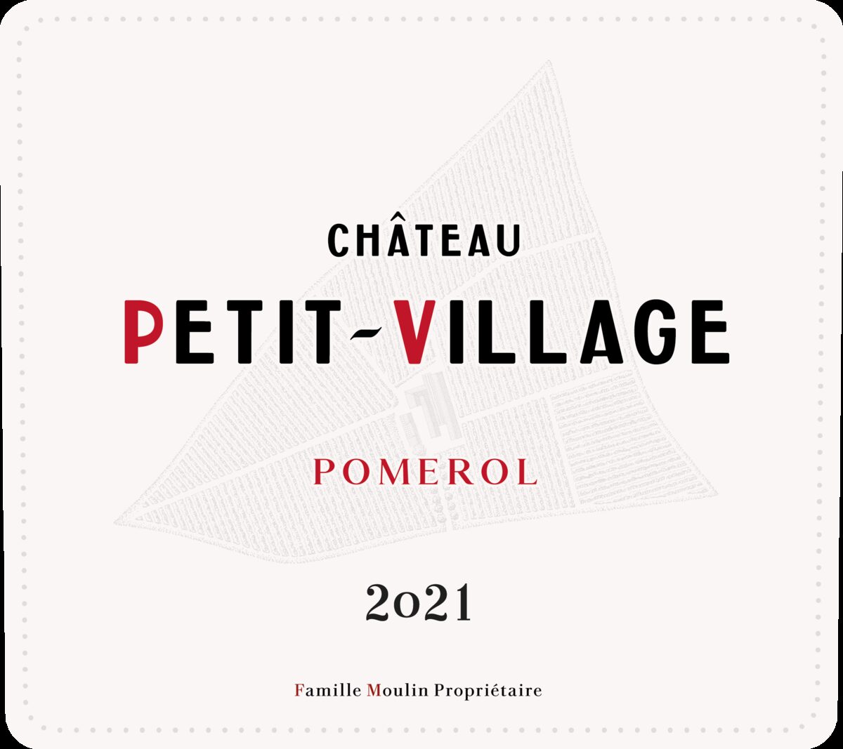 Étiquette Château Petit-Village 2021