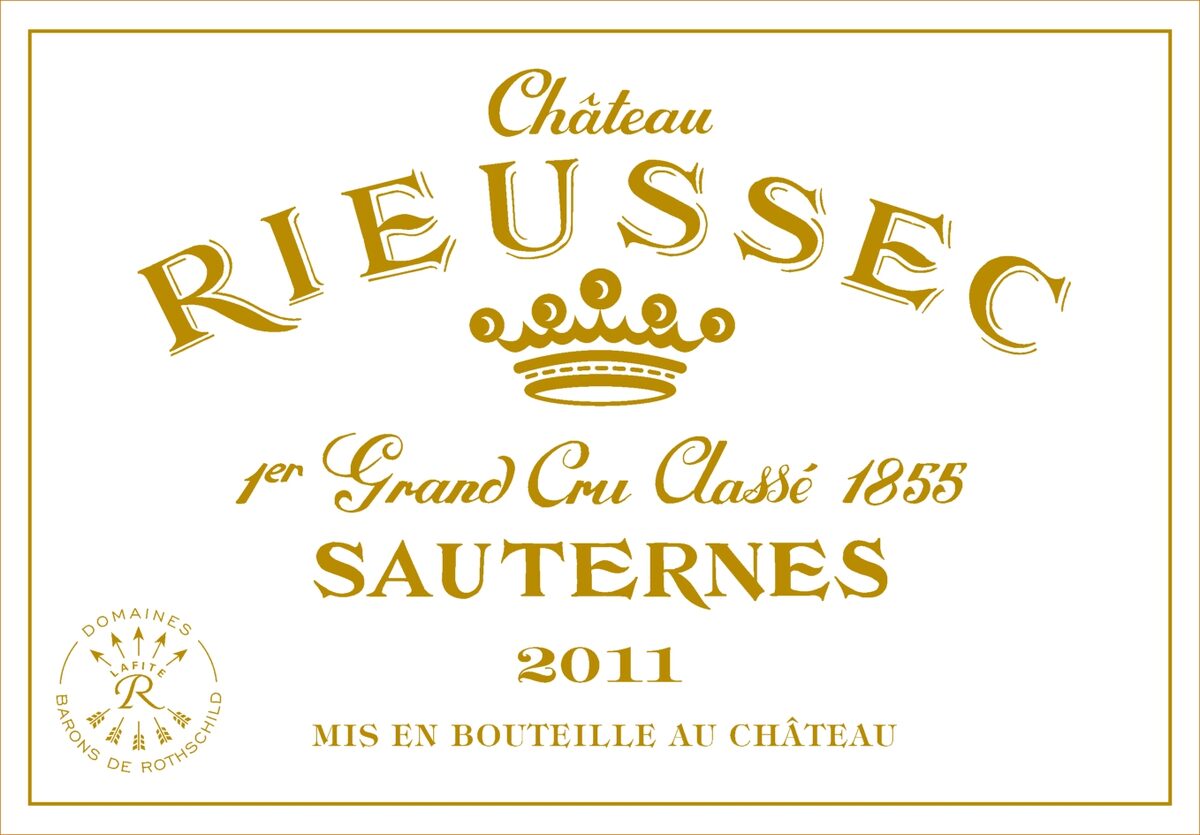Étiquette Château Rieussec 2011