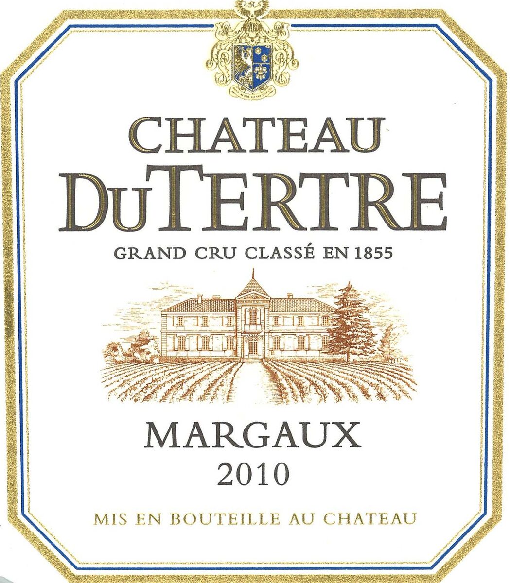 Label Château du Tertre 2010