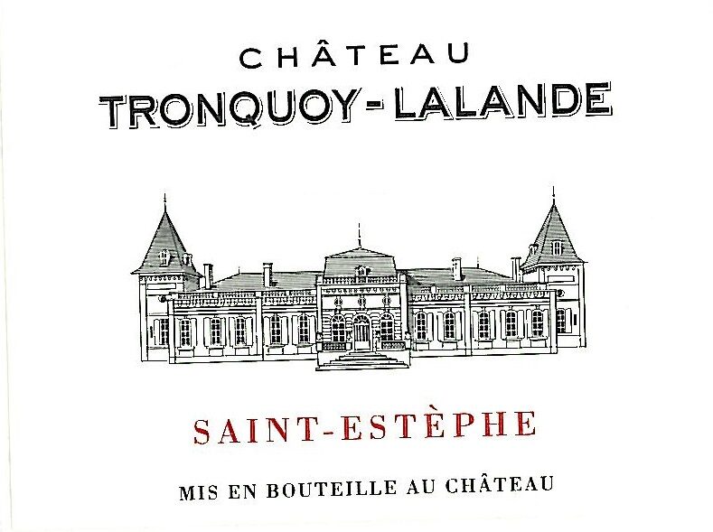 Étiquette Château Tronquoy 2018